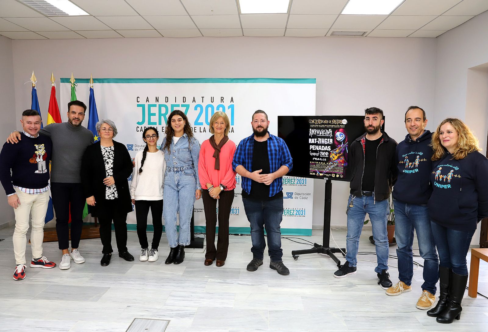 Imagen del acto de presentación.
