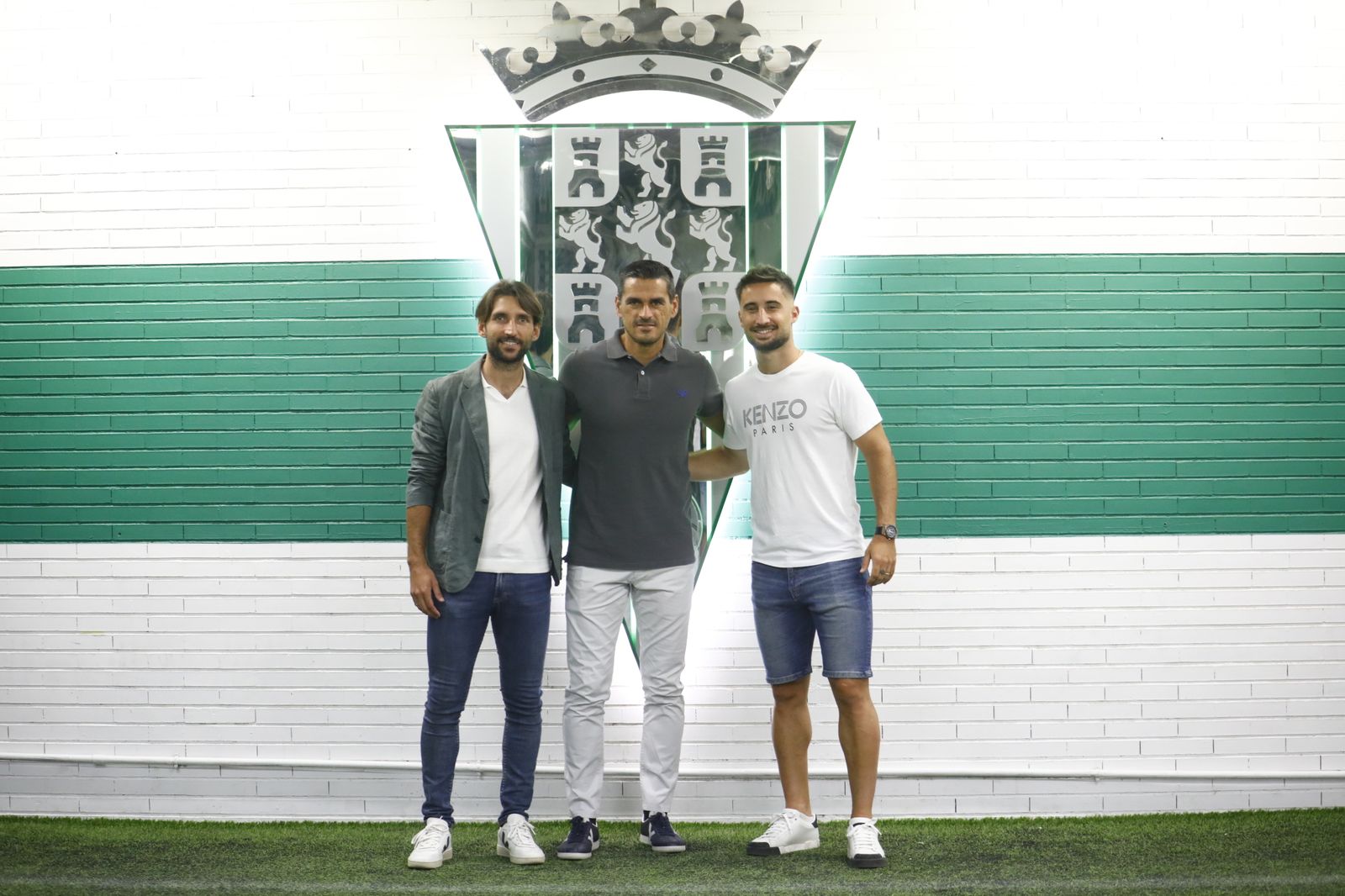 La presentación de Álex Bernal y Omar Perdomo con el Córdoba CF, en imágenes