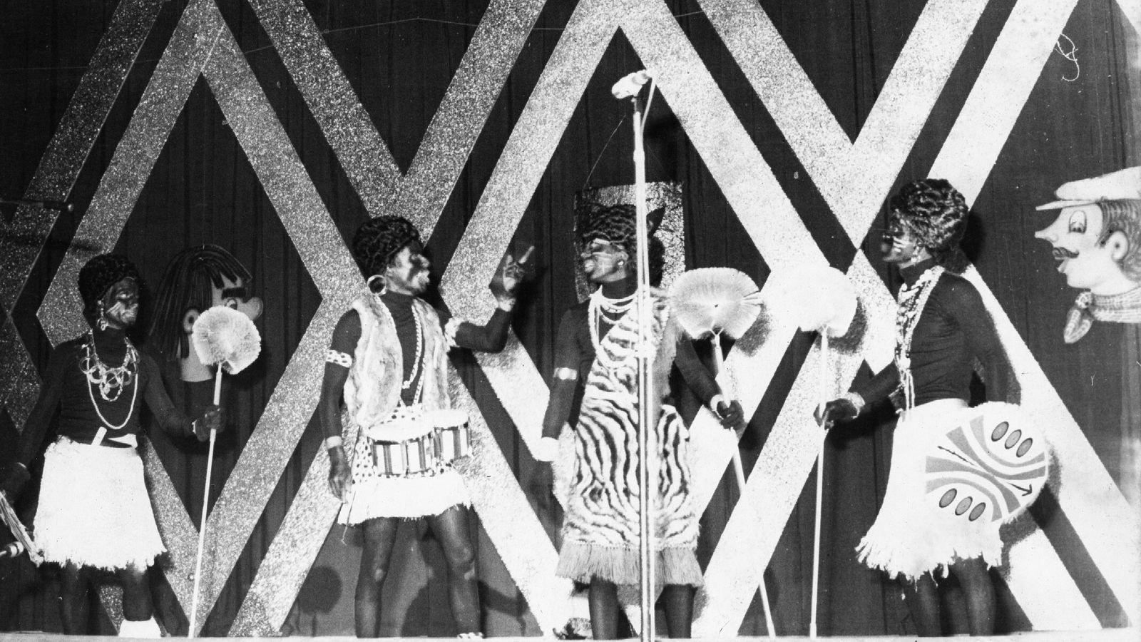 'Los de Katanga', cuarteto de 1975.