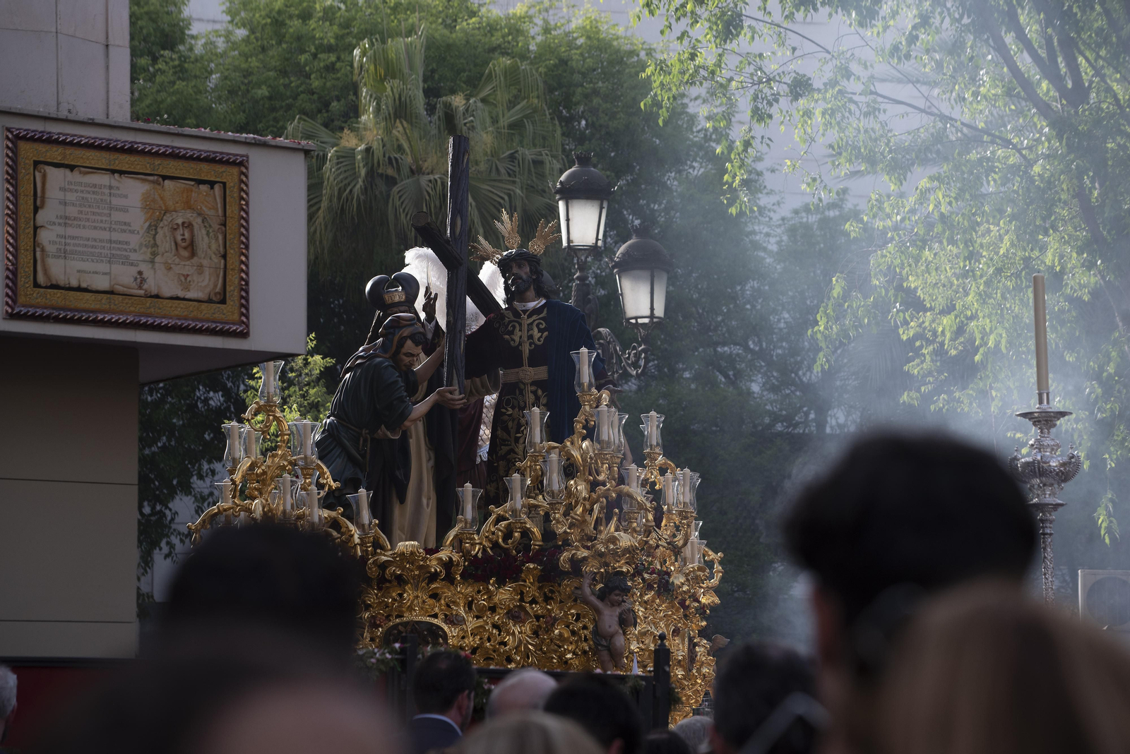 Las imágenes del Santo Entierro Grande por la Campana