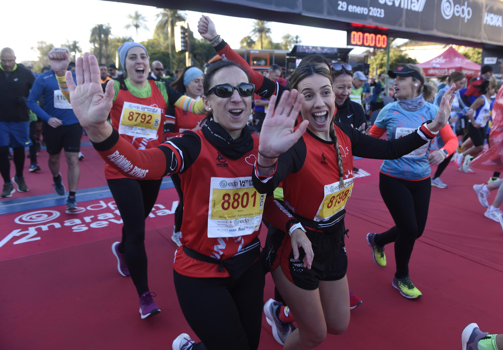 Imágenes del Medio Maratón de Sevilla 2023