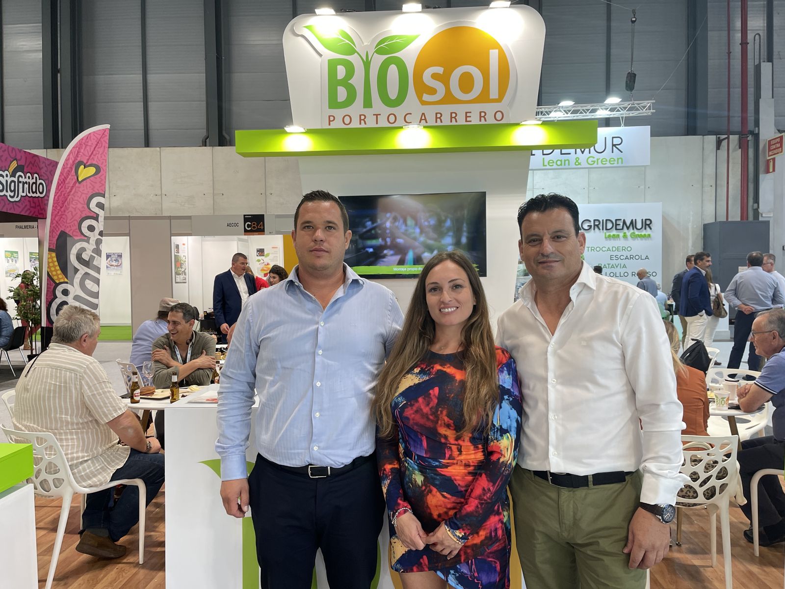 Estand de Bio Sol Portocarrero en Fruit Attraction.