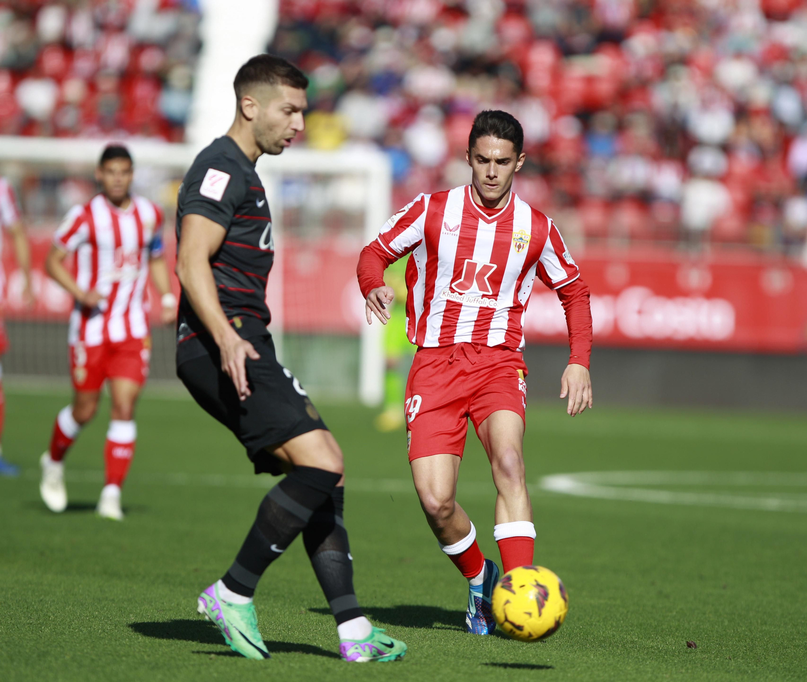 Imágenes del partido U.D. Almería-R.C.D. Mallorca