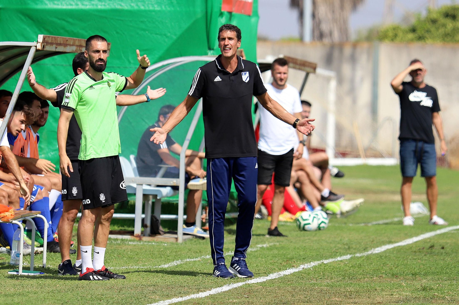 Antonio Calle, entrenador del Atlético Onubense, primer filial del Recreativo.