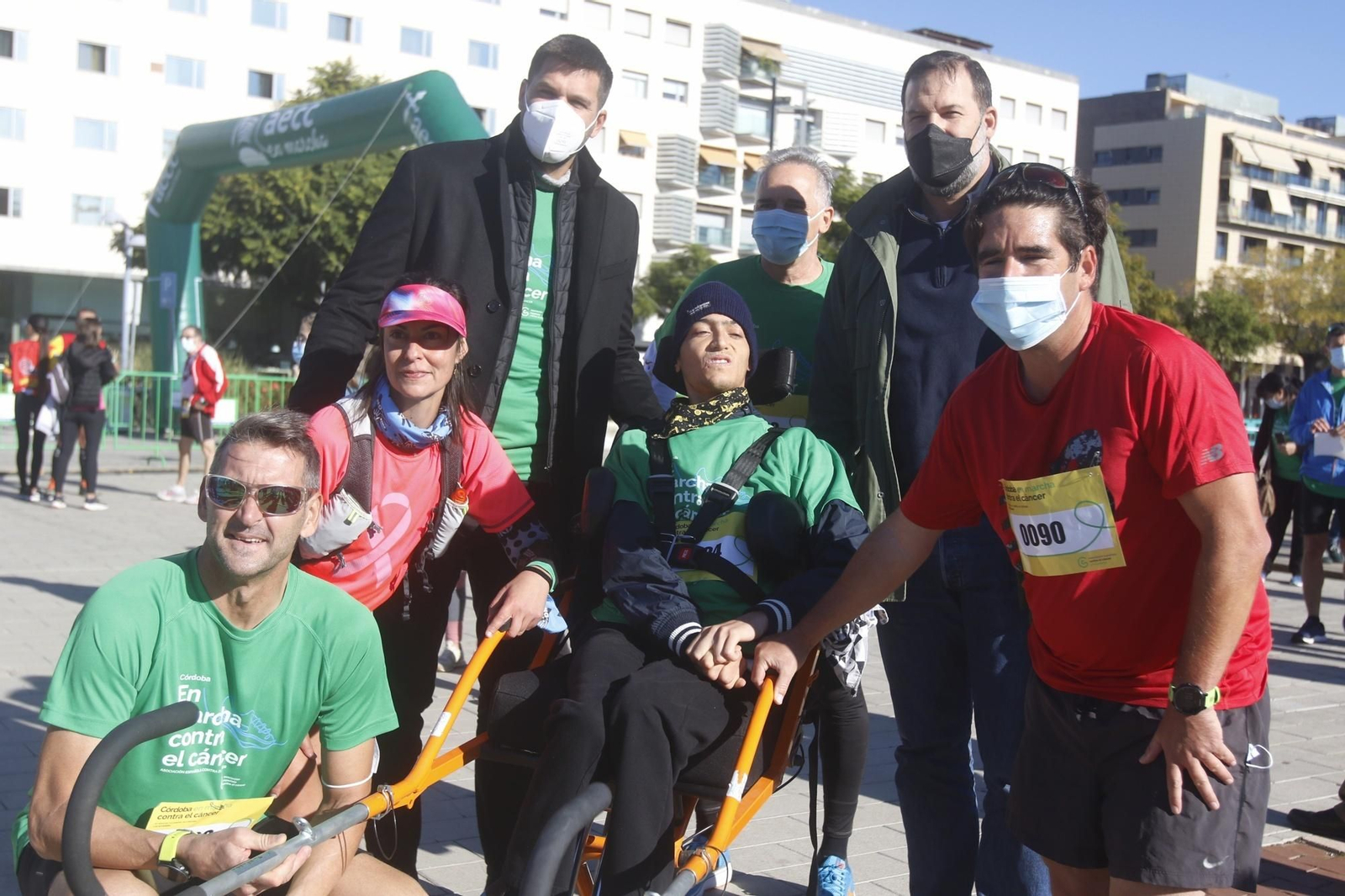 La marcha por la vida de la AECC en Córdoba, en fotografías