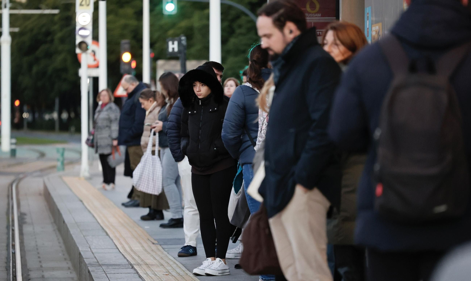 Las imágenes del frío en Sevilla