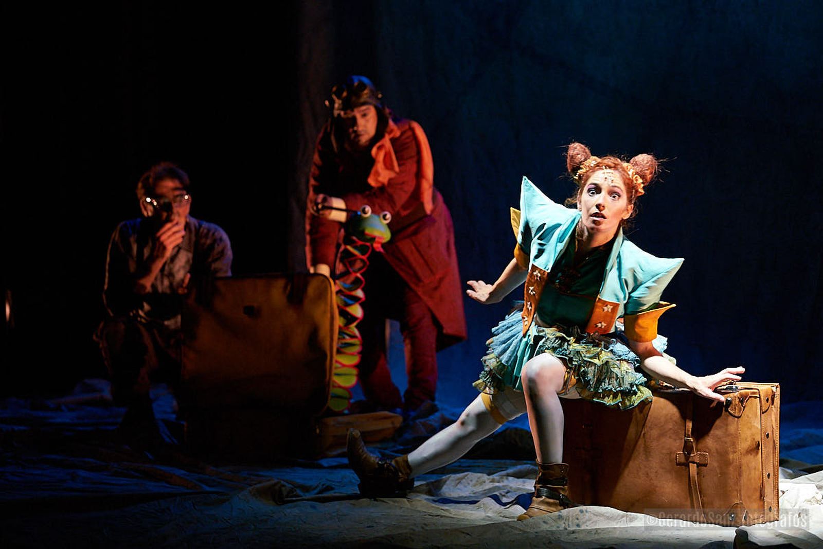 Representación del espectáculo 'La principita' por Teatro Clásico de Sevilla.