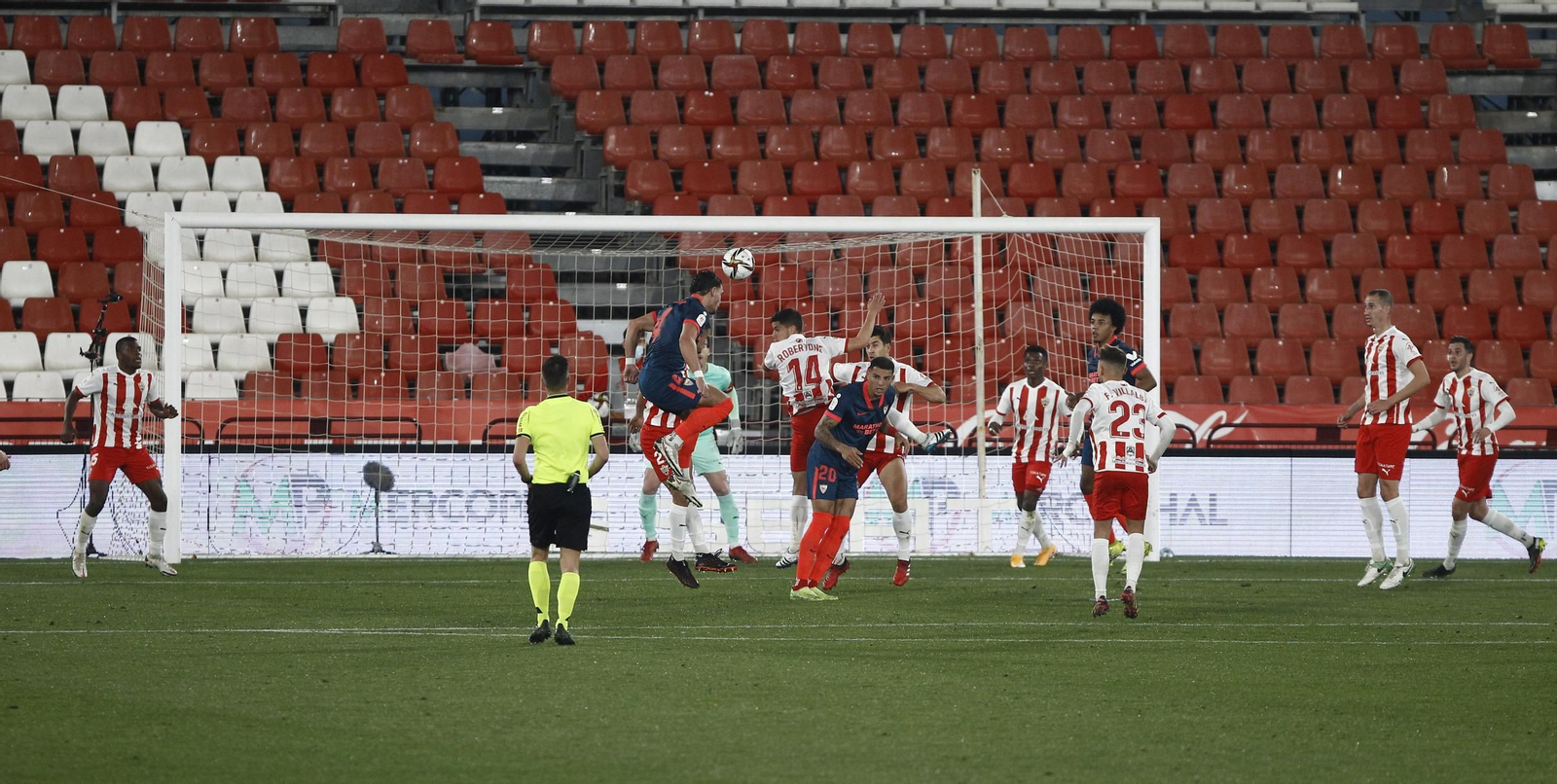 Fotogalería U.D. Almeria-Sevilla F.C. Copa del Rey Fútbol.