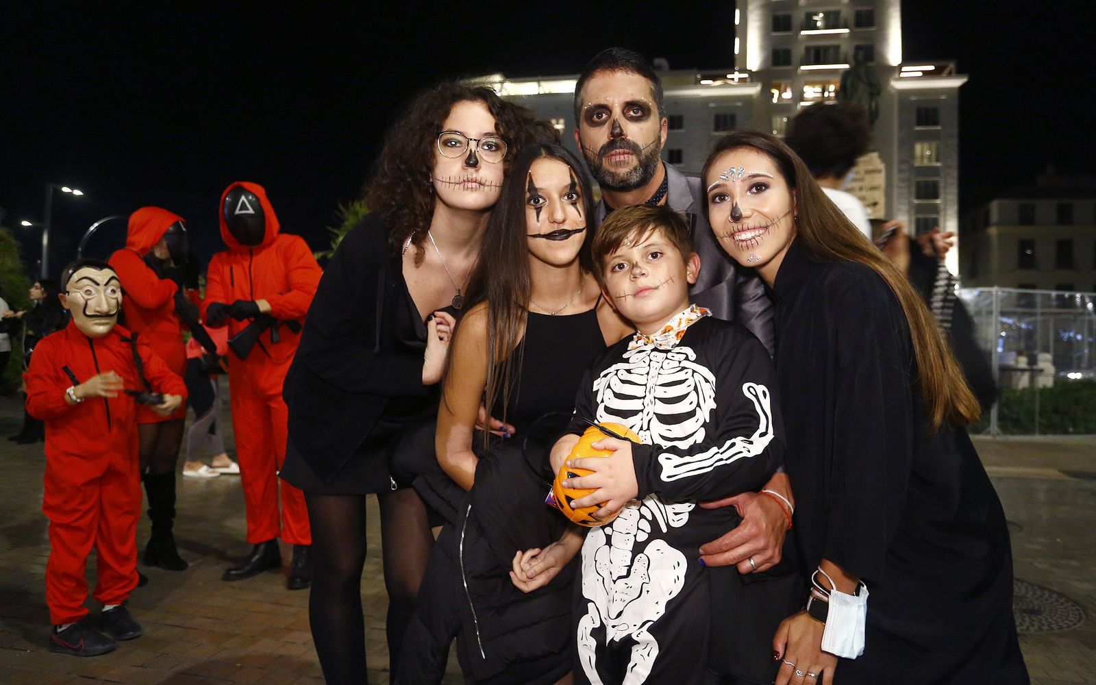 Las fotos de la noche de Halloween en Málaga