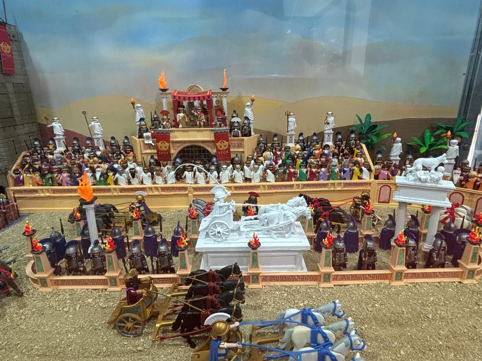 una de las escenas de películas que se recrean en la exposición.