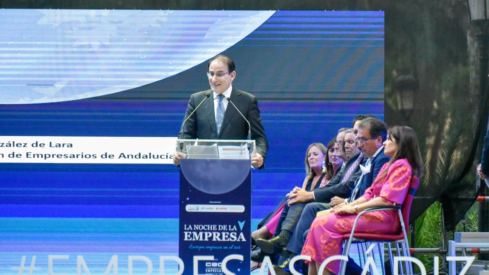 Javier González de Lara, presidente de los empresarios de Andalucía.