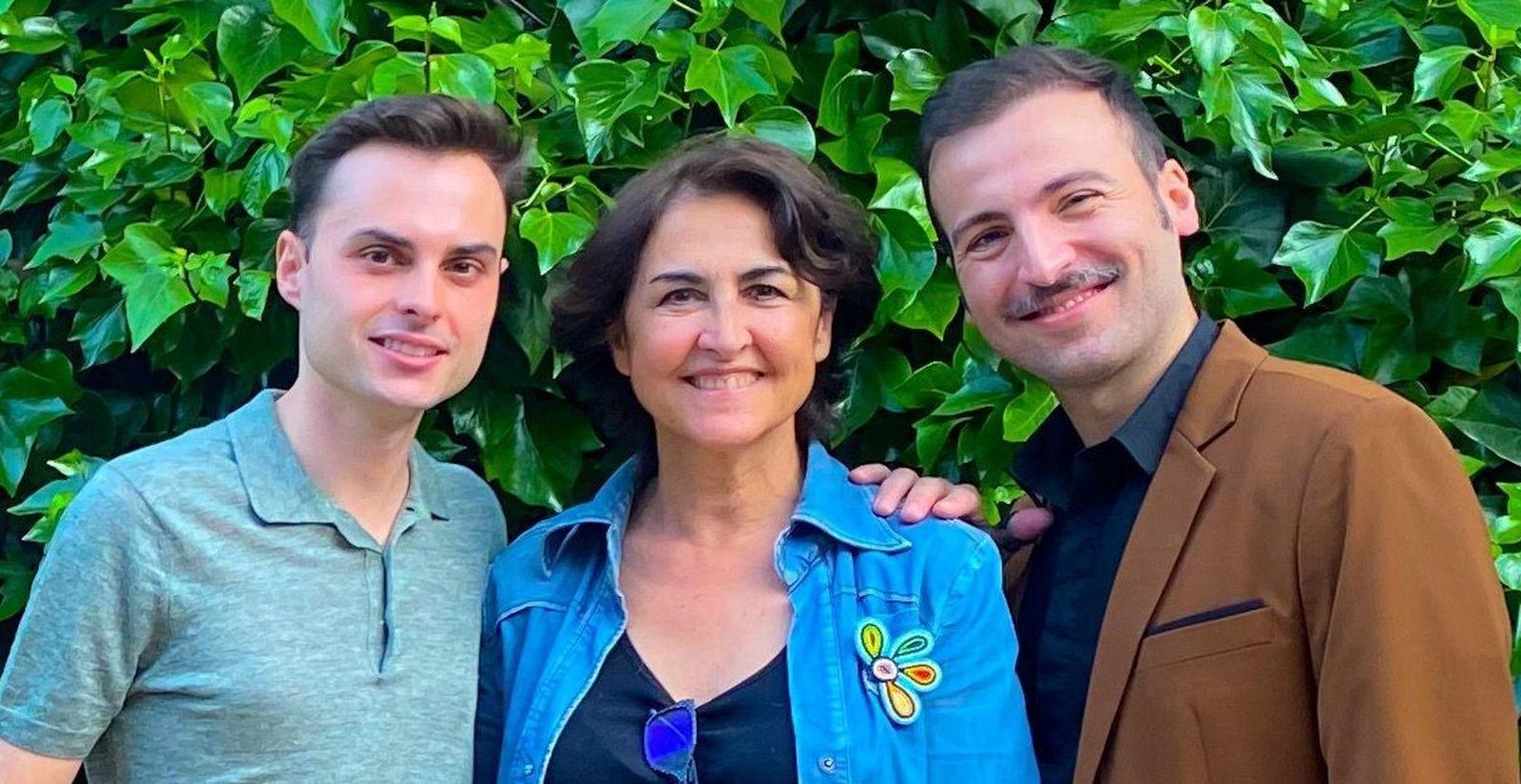 Pablo García-López, Rosa Torres-Pardo y Marco Flores, intérpretes de 'La Tarara'.