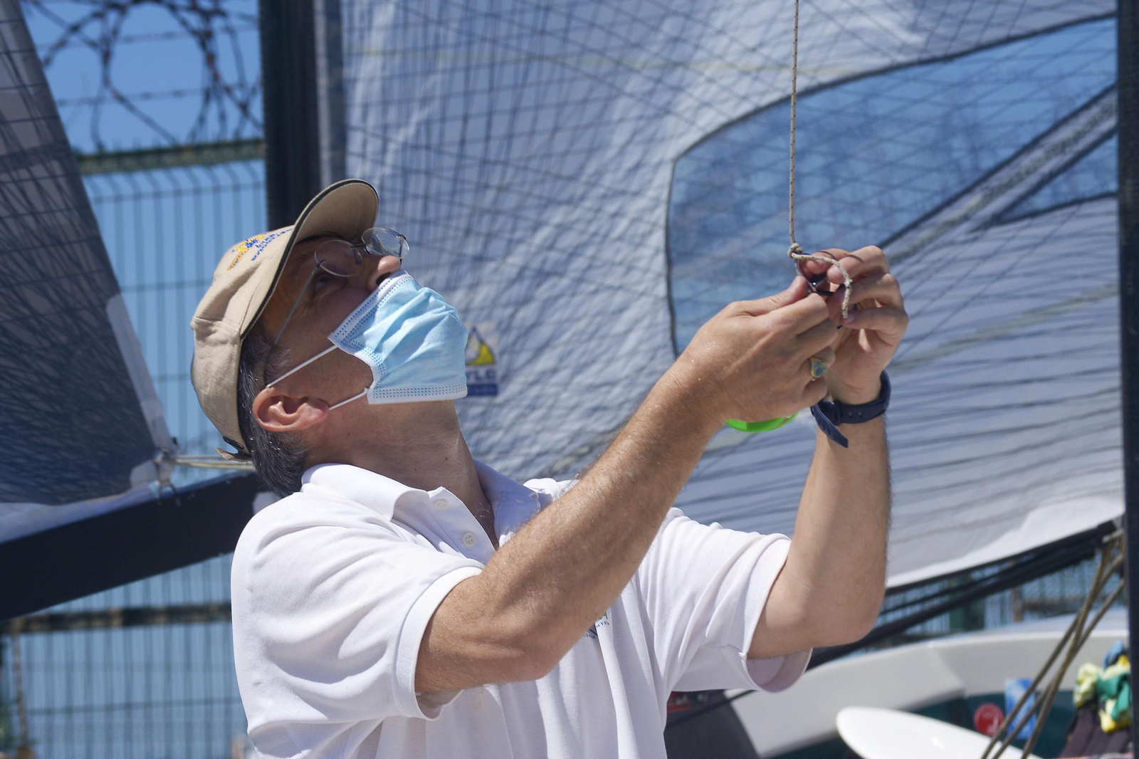 Fotos de la competición de vela en La Linea