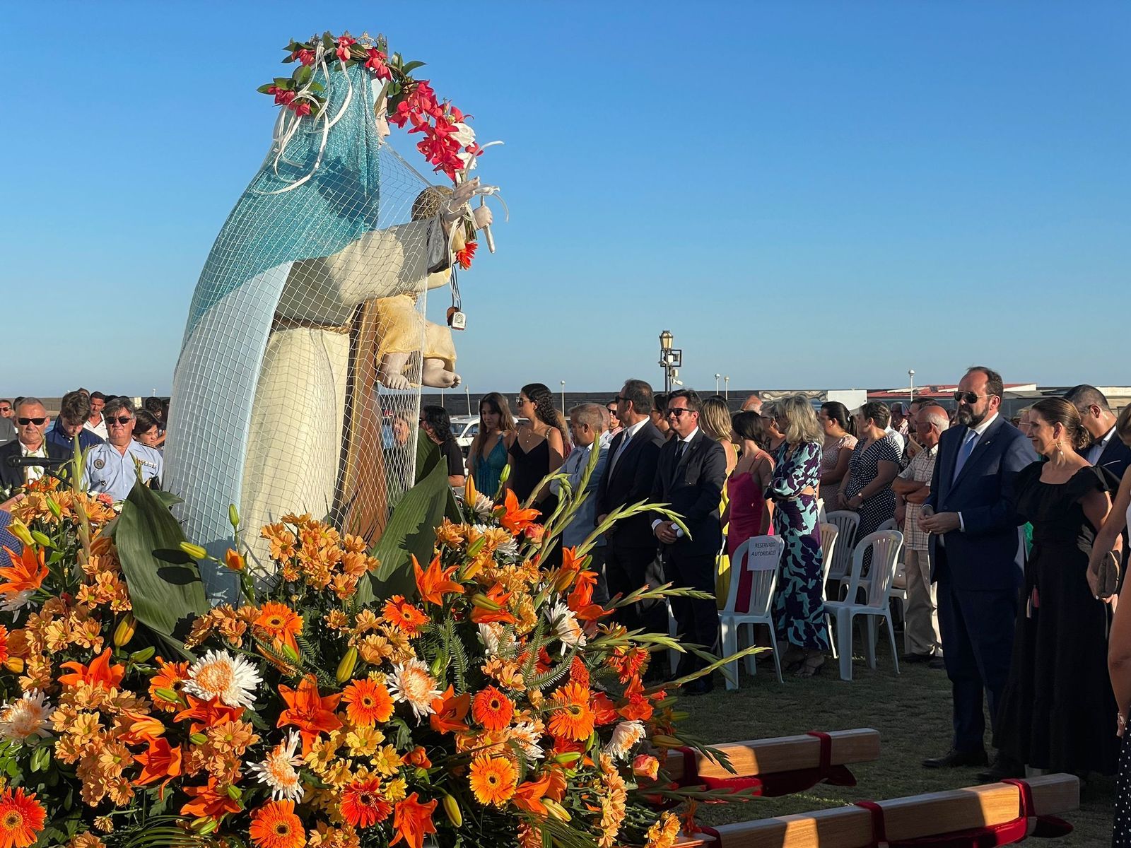 En imágenes, la Virgen del Carmen en Almerimar, El Ejido