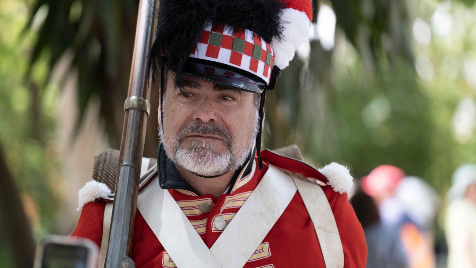 Actor de una de las recreaciones