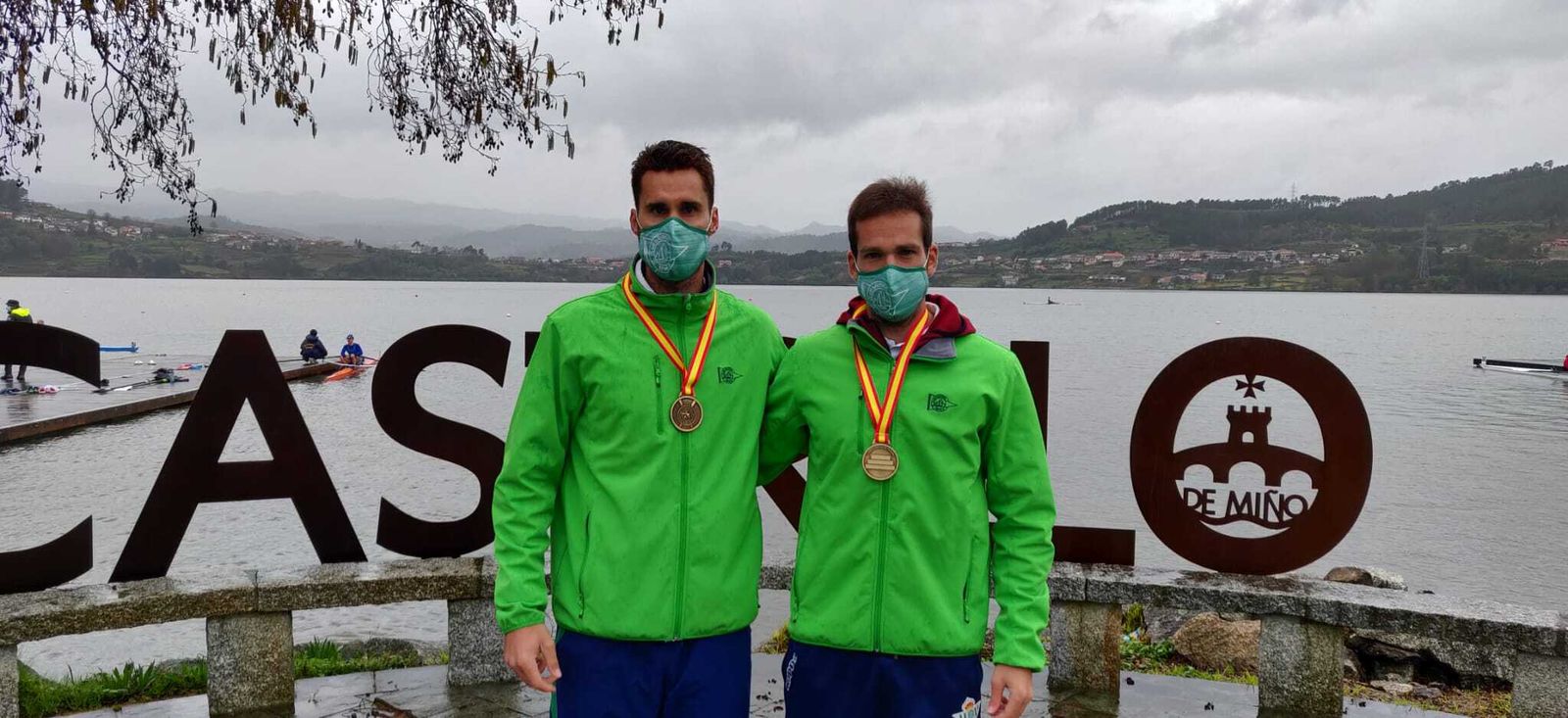 Jaime Canalejo y Javier García, oro en dos sin.