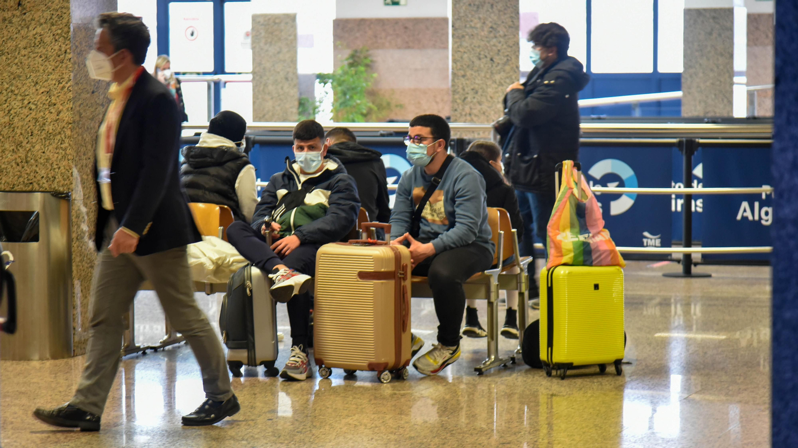 Primer día de viajes en ferry de Algeciras a Tánger-Med tras la pandemia