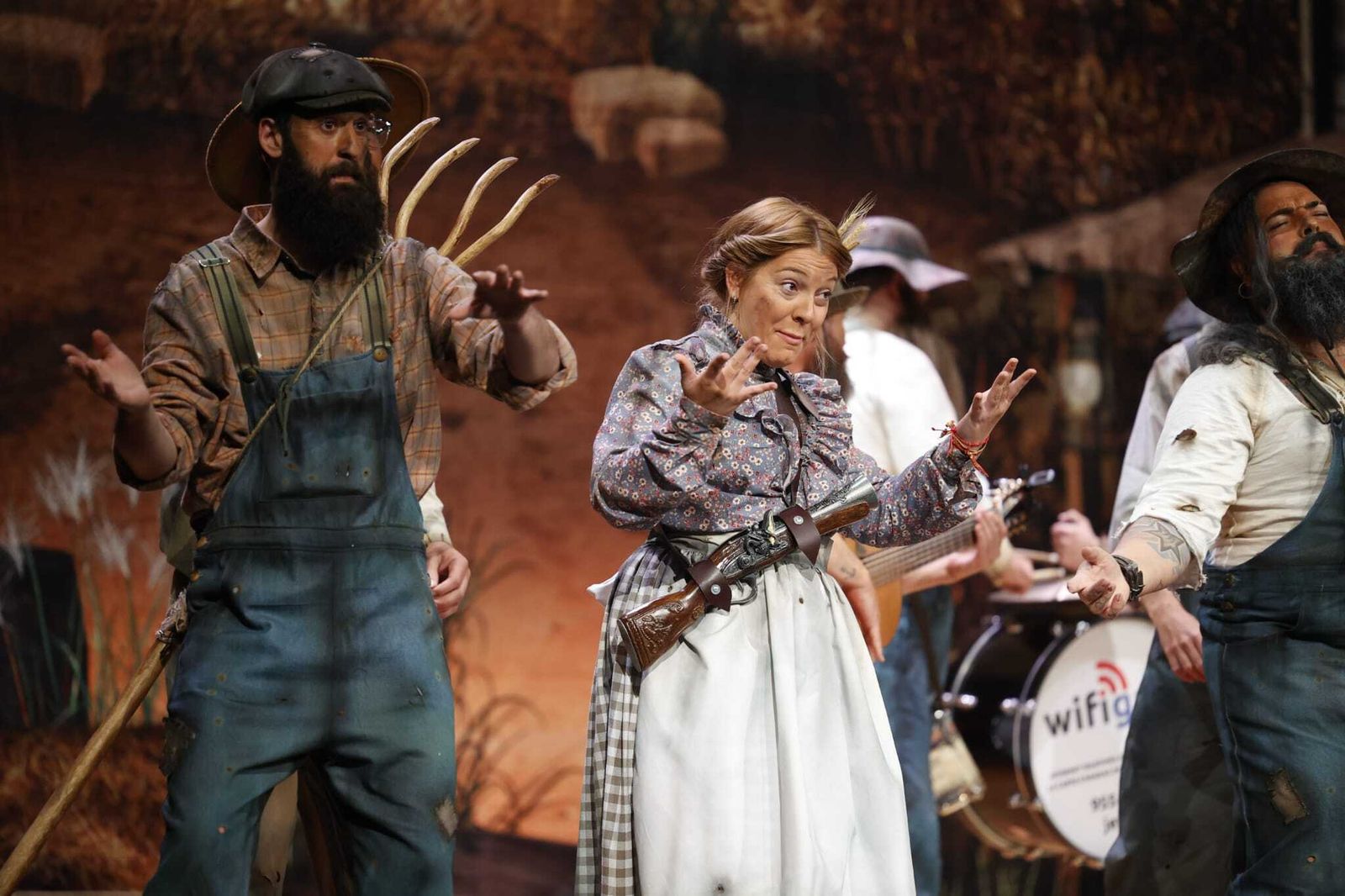 Comparsa 'Los sureños'.