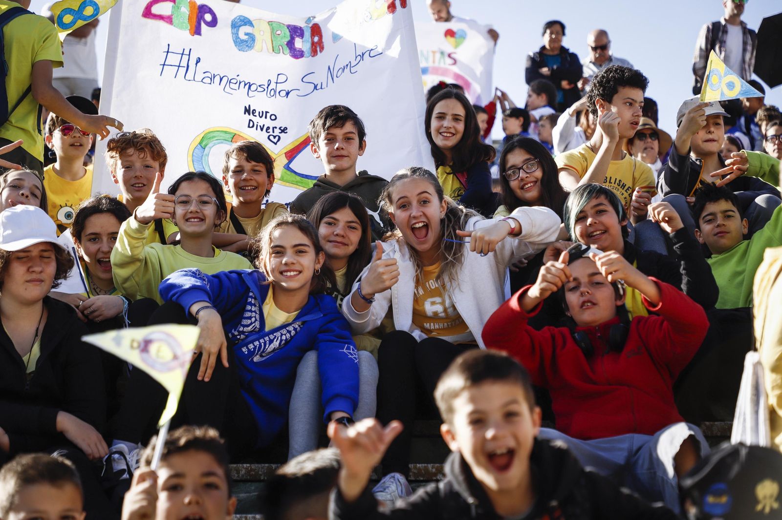 Así ha sido la primera concentración de autismo en Granada