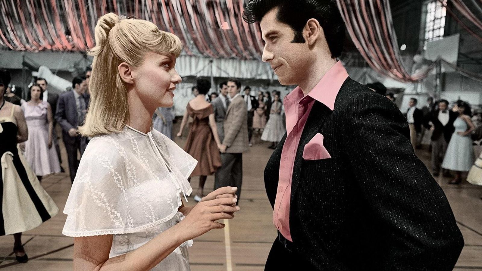 Olivia Newton-John junto a John Travolta en ‘Grease’ Olivia Newton-John junto a John Travolta en ‘Grease’