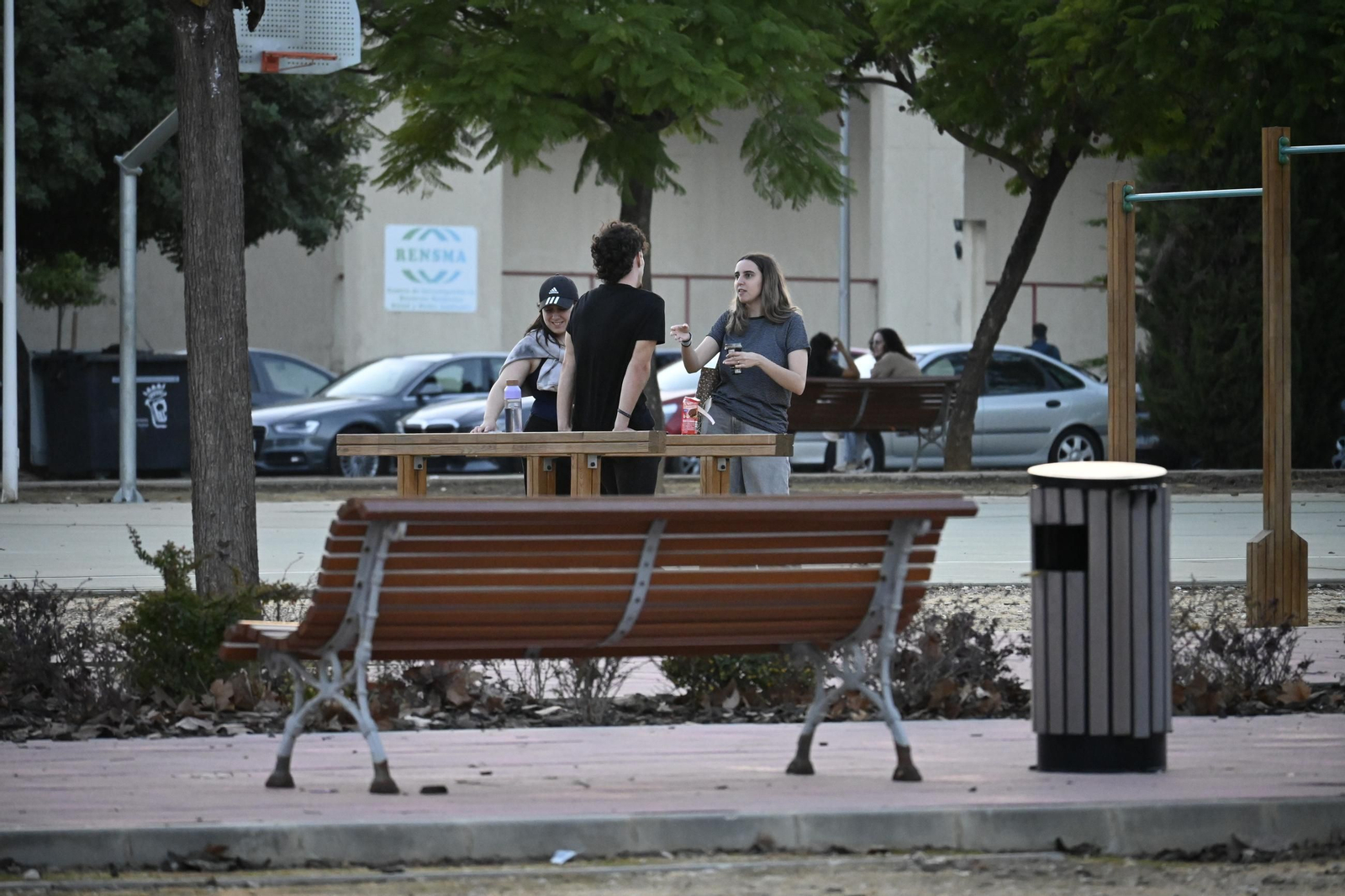 Ambiente en la Universidad del Carmen de Huelva, en imágenes