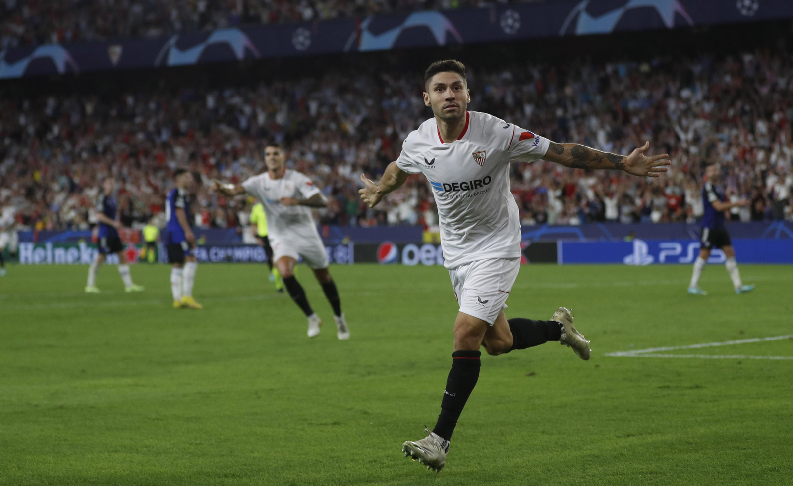 Las imágenes del Sevilla fc-Copenhague