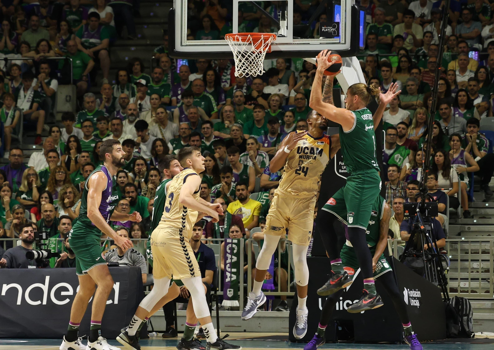 Fotos del Unicaja - UCAM Murcia