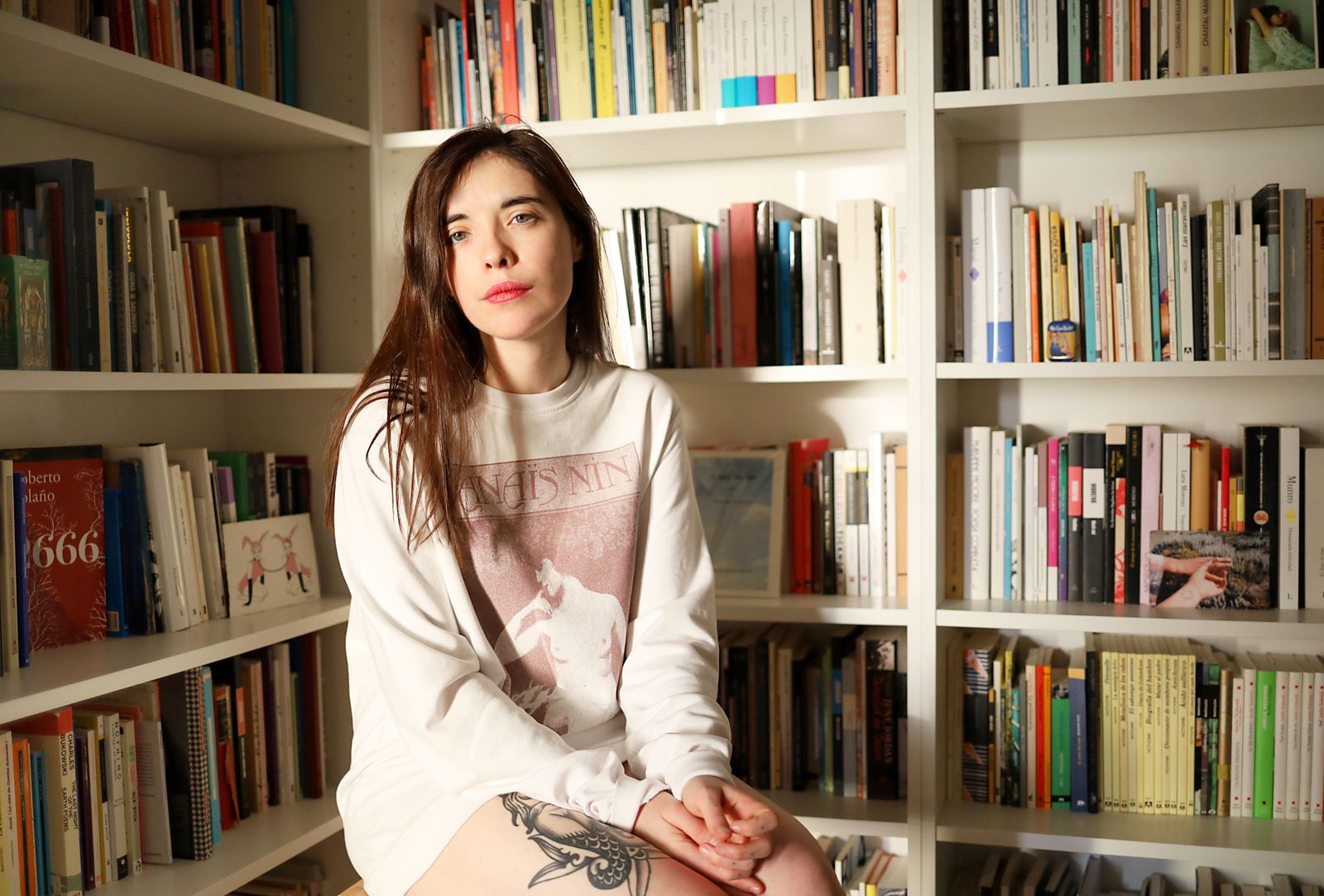 La escritora Luna Miguel.