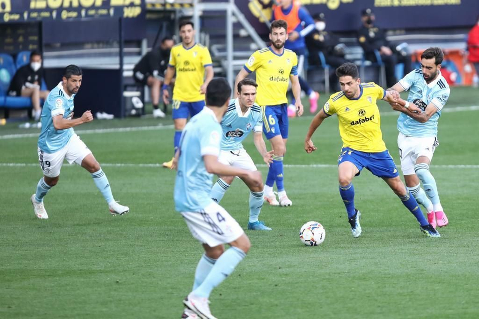 Las imágenes del Cádiz-Celta.
