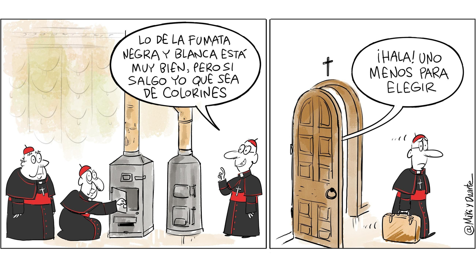 Papables y no papables