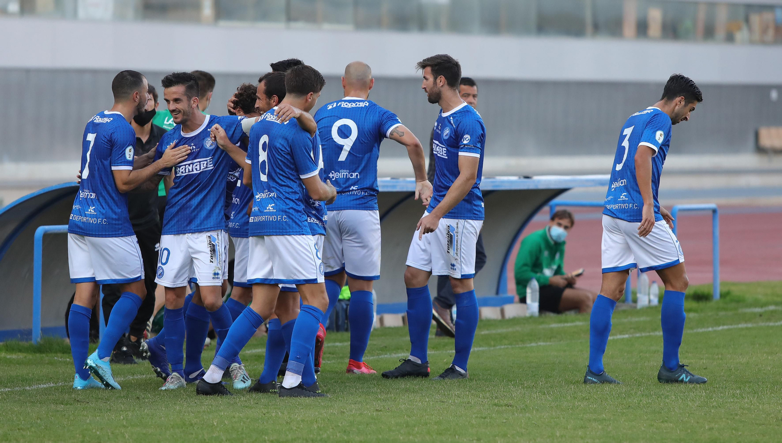 Imágenes del partido del Xerez DFC - Arcos CF (1-0)