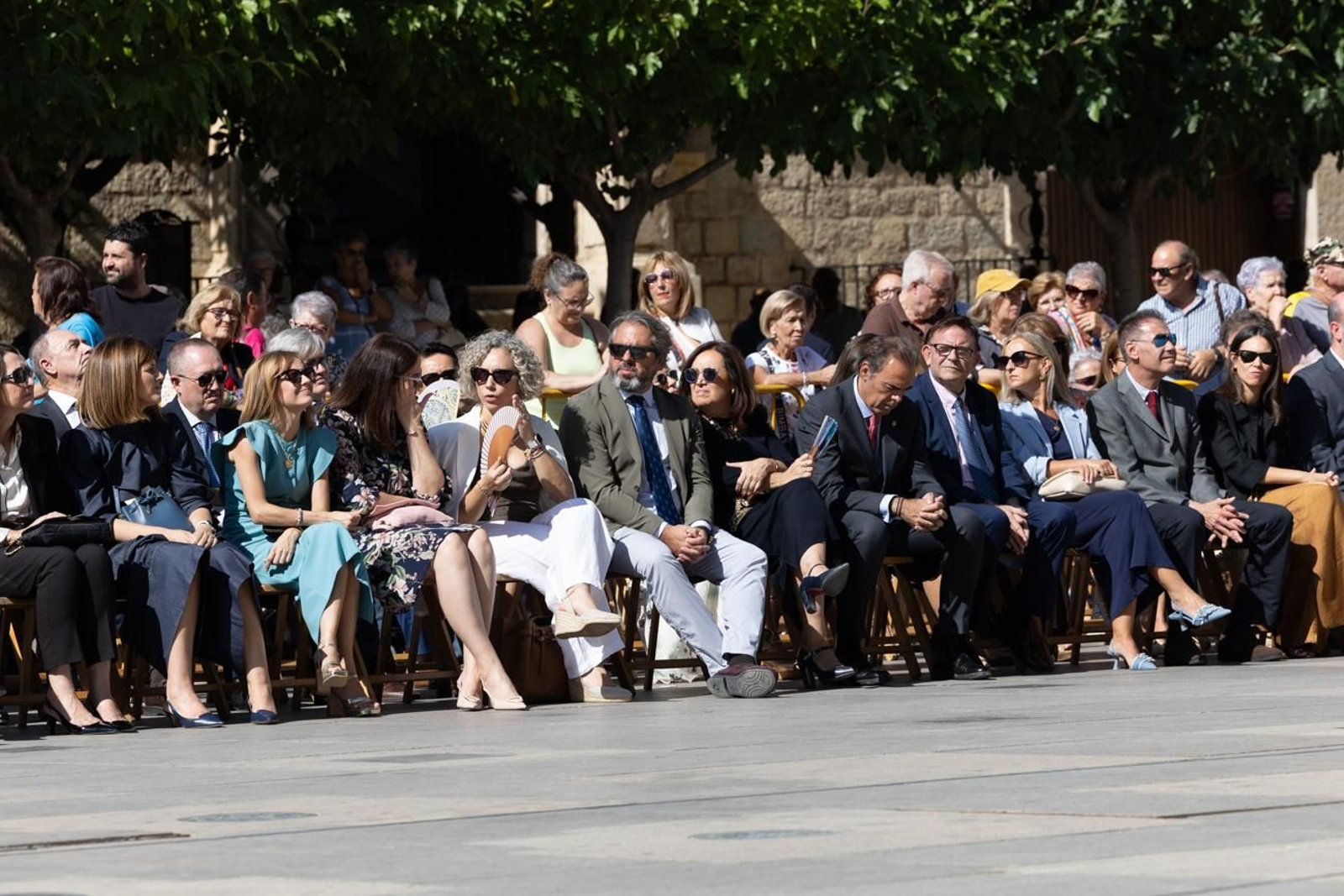 Acto por el día de la Policía Nacional, con motivo de la festividad los Santos Ángeles Custodios