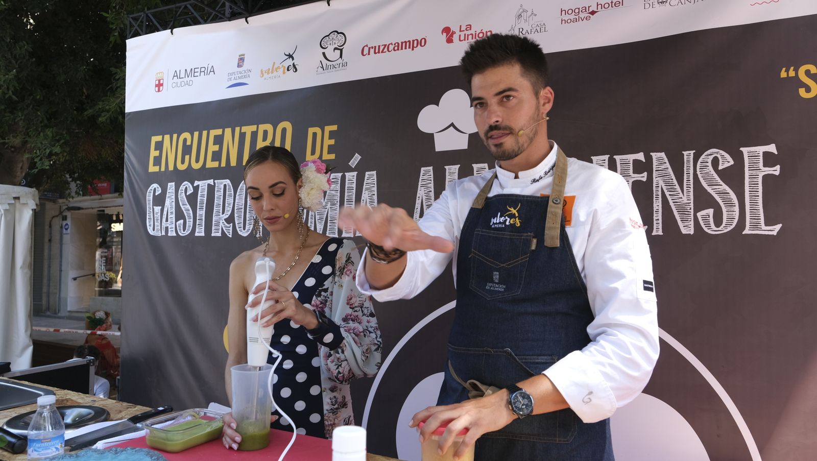 Imágenes del encuentro de gastronomía de la Feria de Almería 2023