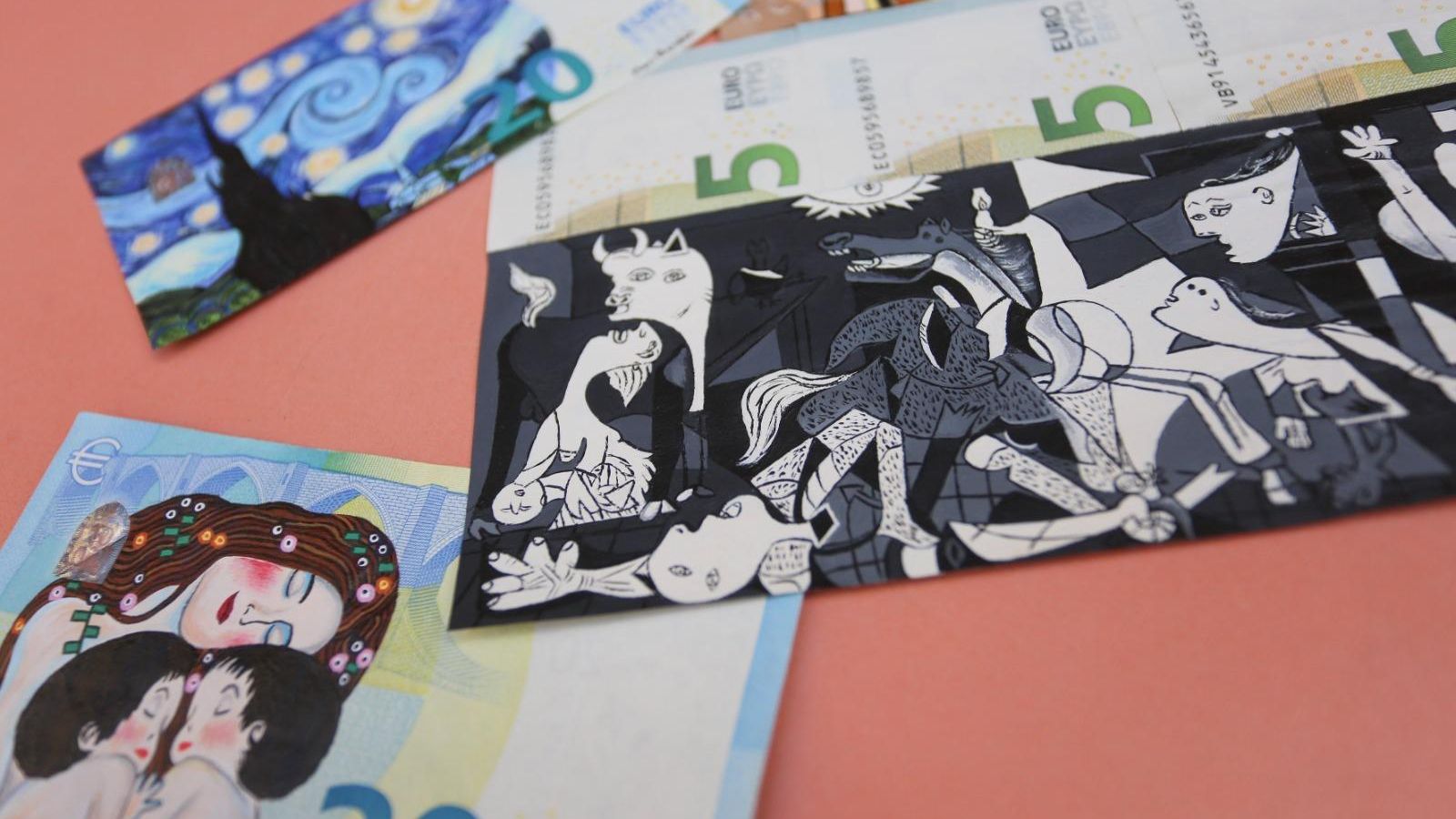 Algunas de las obras de Mari Roldán.