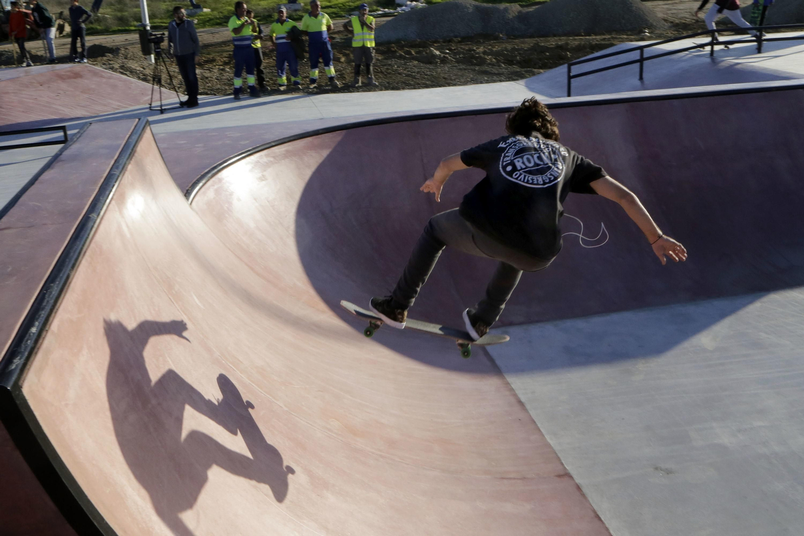 Inauguración del nuevo Skate Park en el complejo deportivo de Chapín