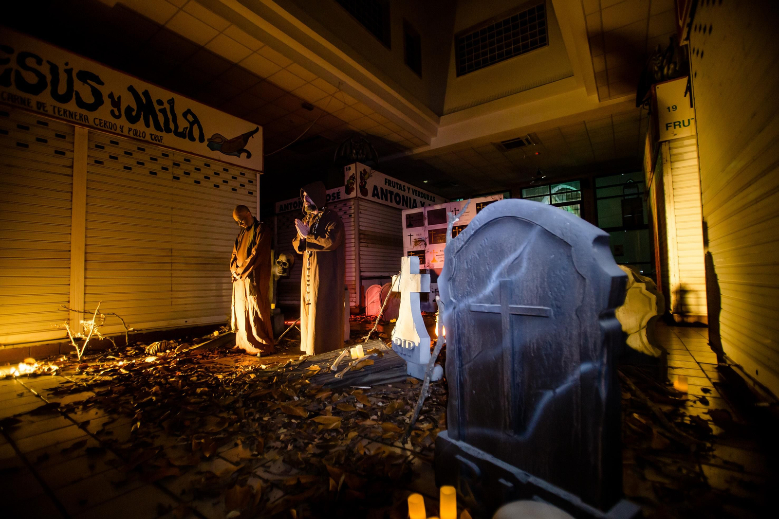 Halloween en San Fernando: miedo en las calles y el mercado