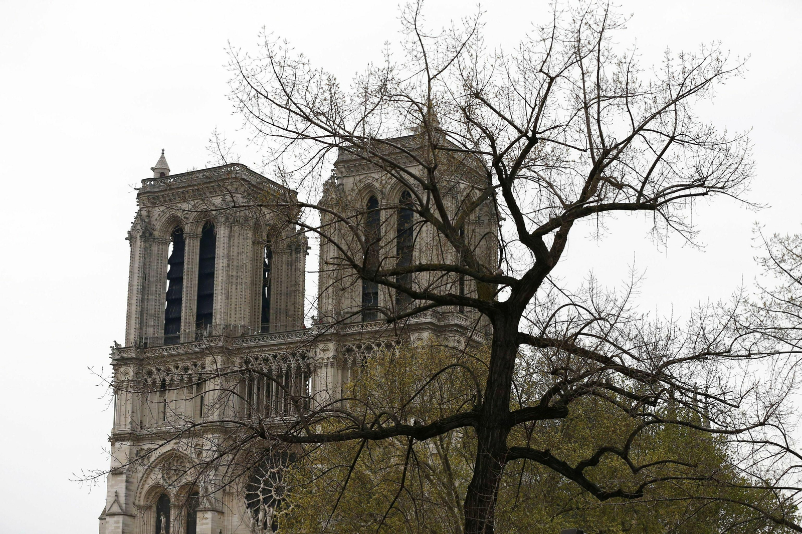 Las imágenes de Notre Dame tras la tragedia