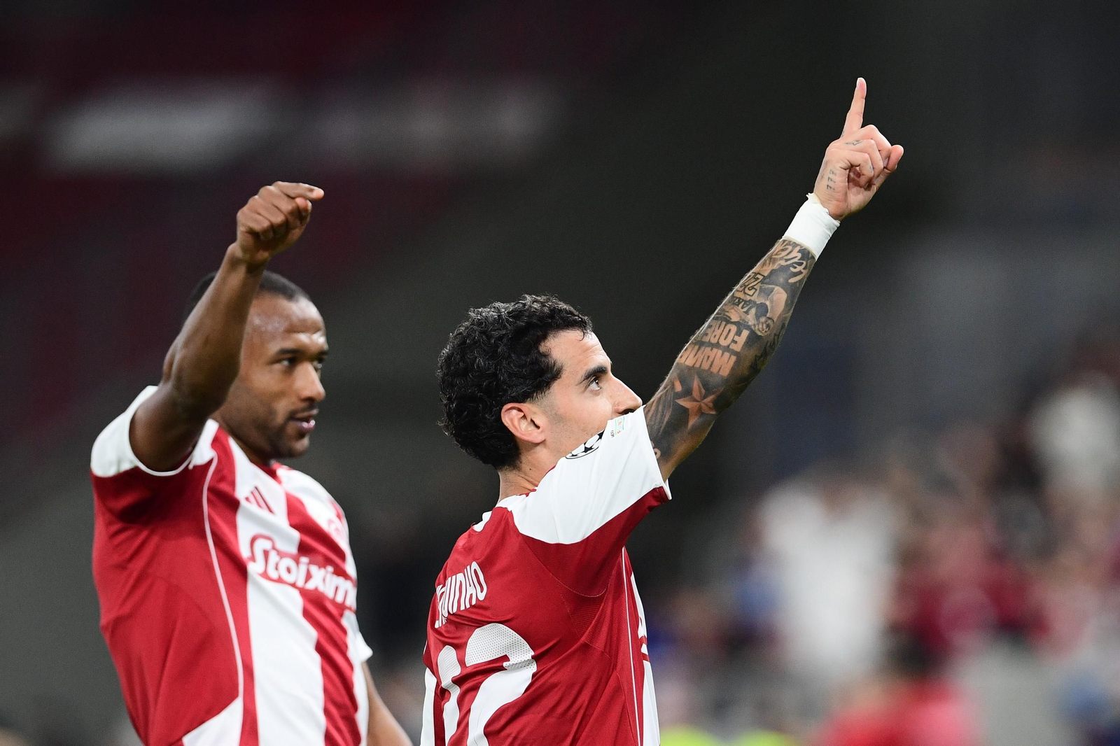 Las imágenes del Olympiacos-Real Madrid