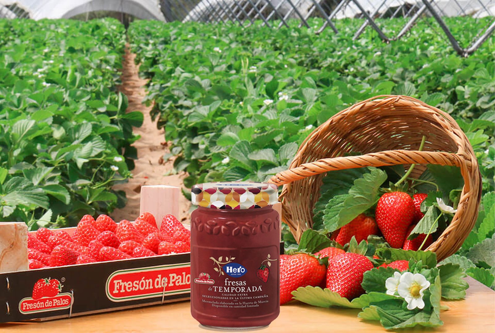 La mermelada Hero de Fresón de Palos  ya está en los puntos de venta