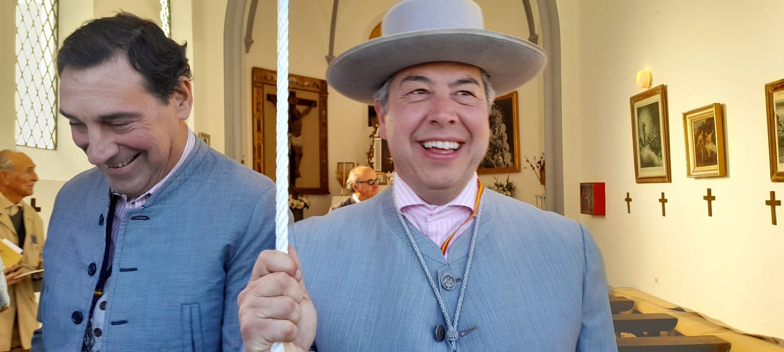 Imágenes de la Hermandad del Rocío de Jerez en el Coto