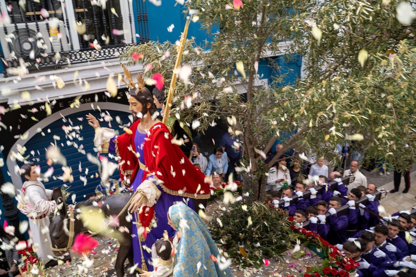 La Pollinica el Domingo de Ramos en Benalmádena, en imágenes