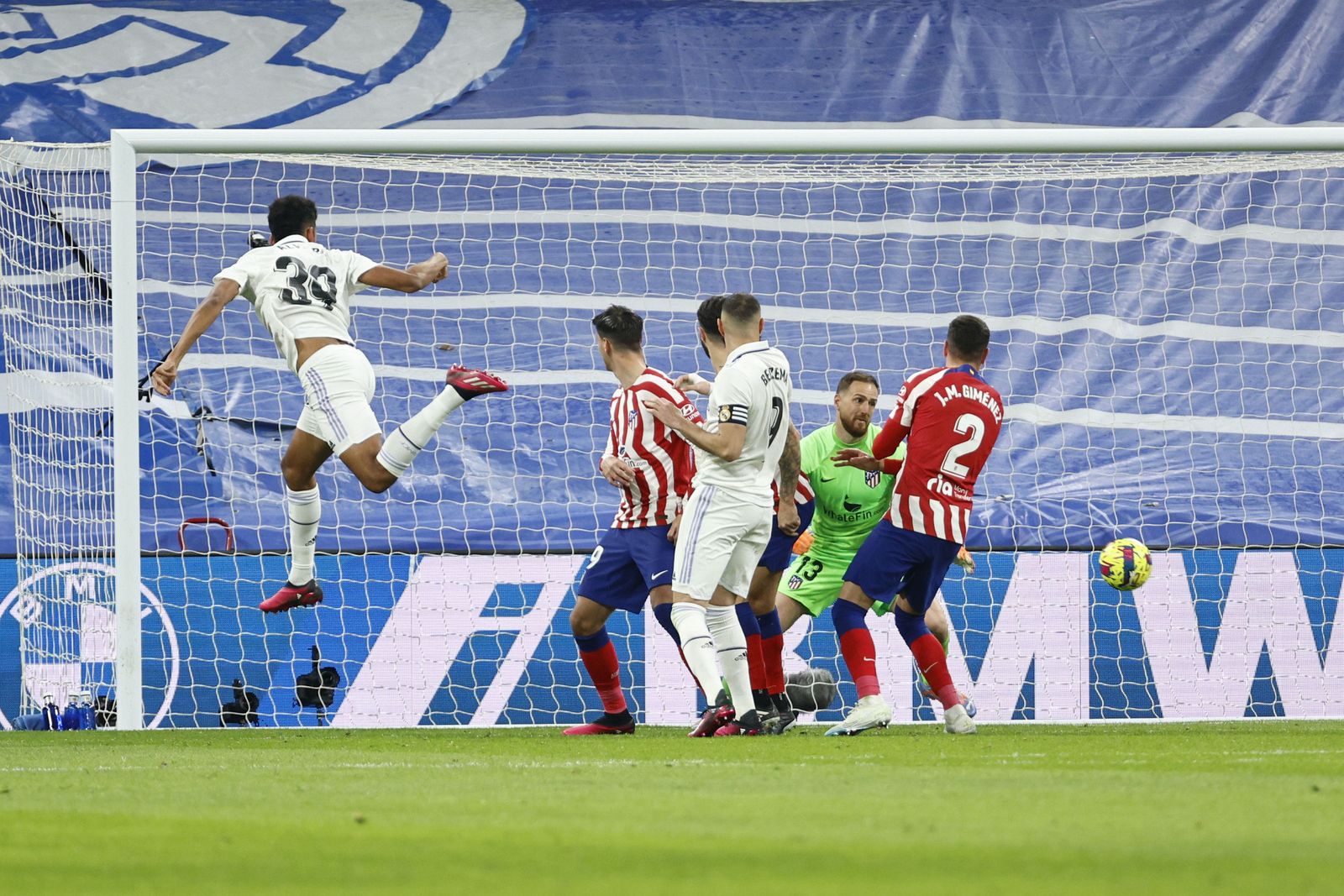 Las imágenes del Real Madrid - Atlético de Madrid