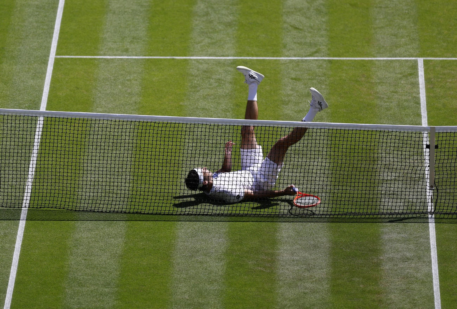 Las fotos del pase de Alcaraz a la final de Wimbledon Las fotos del pase de Alcaraz a la final de Wimbledon