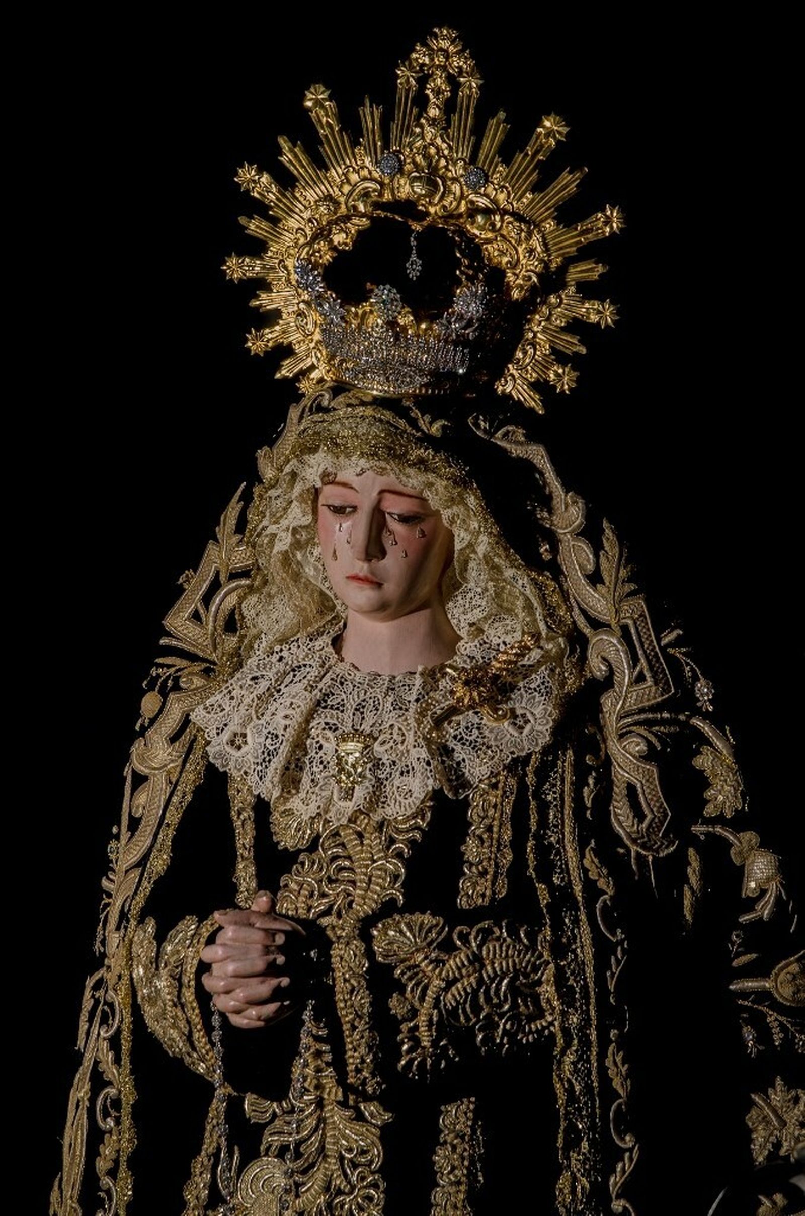 La Dolorosa es una bellísima imagen del siglo XVIII.