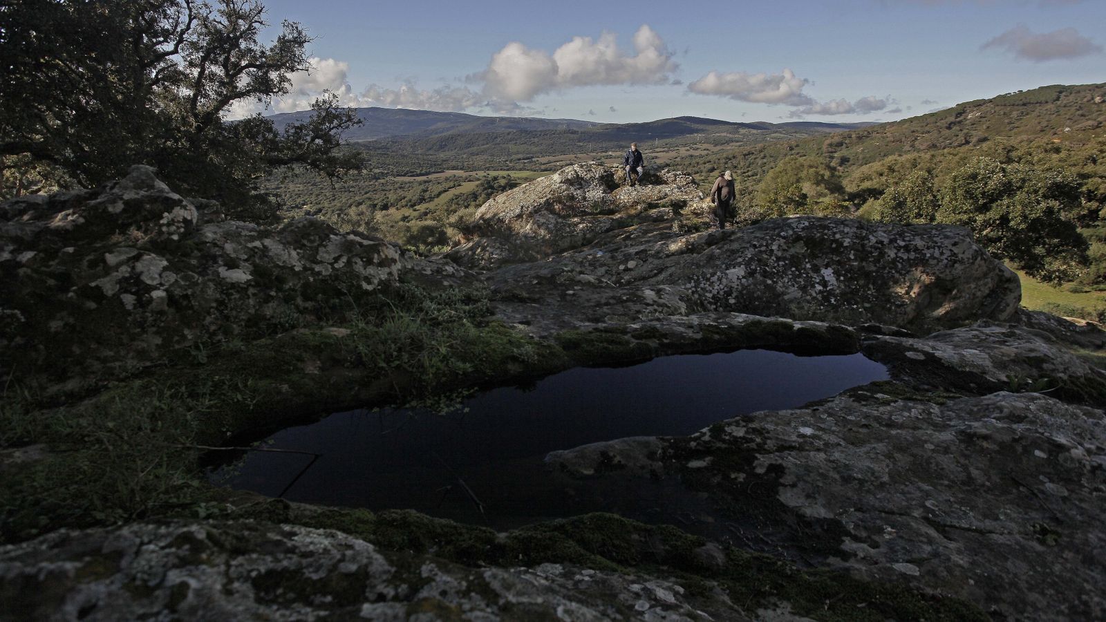 Sendero de la finca Murta en Los Barrios