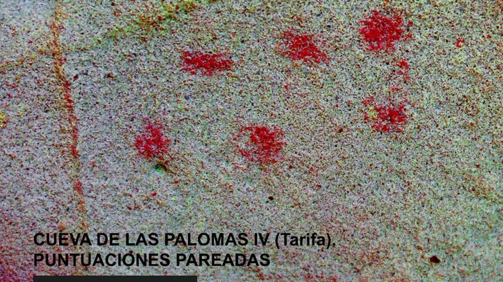 Puntiformes pareados en línea, Palomas IV (Tarifa).