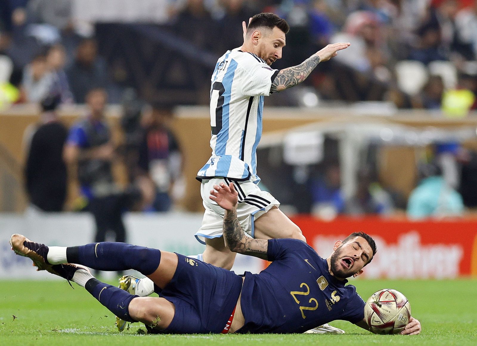 Final del Mundial de Qatar: Argentina-Francia, en imágenes