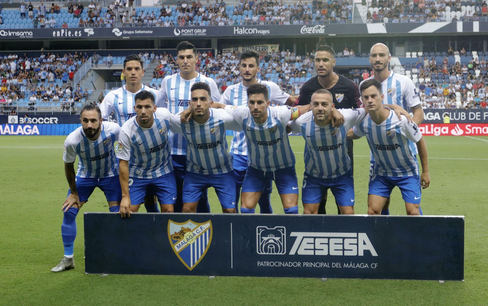 El Málaga CF-Las Palmas, en fotos
