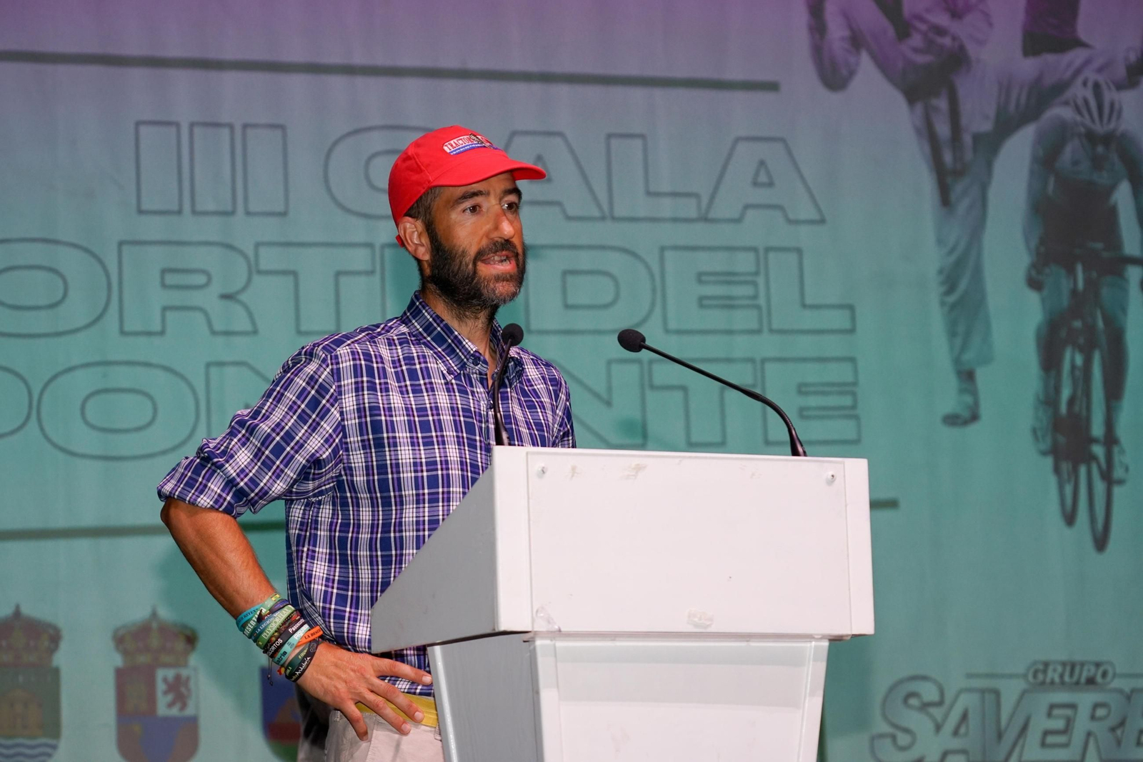 Francisco Martín, Tractormman, durante la gala