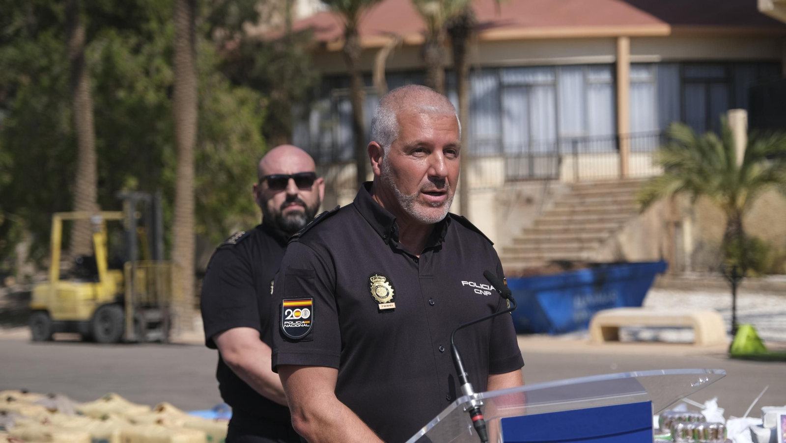 La Policía Nacional incauta 15 toneladas de hachís, en imágenes